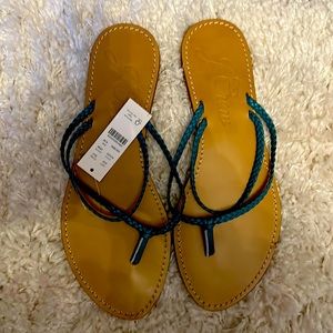 JCrew flip flops